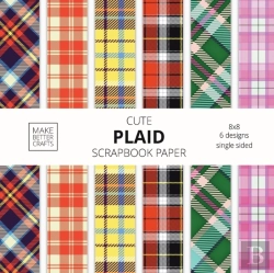Bertrand.pt - Cute Plaid Scrapbook Paper