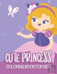 Cute Princess Coloring Book For Kids