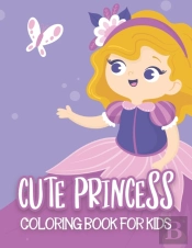 Cute Princess Coloring Book For Kids