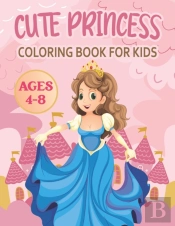 Cute Princess Coloring Book For Kids