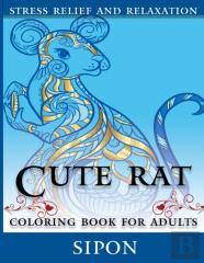 Cute Rat Coloring Book For Adults