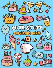 Cute Stuff Coloring Book