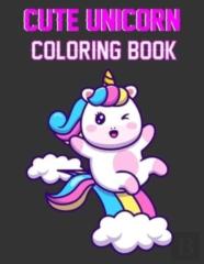 Cute Unicorn Coloring Book