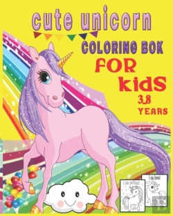 Bertrand.pt - Cute Unicorn Coloring Book For Kids 3_8 Years