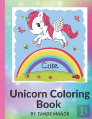 Cute Unicorn Coloring Book