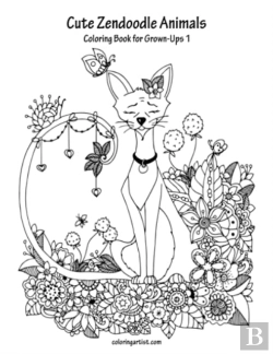Bertrand.pt - Cute Zendoodle Animals Coloring Book For