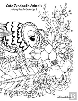 Bertrand.pt - Cute Zendoodle Animals Coloring Book For