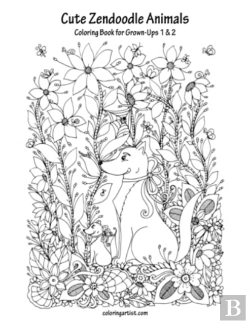 Bertrand.pt - Cute Zendoodle Animals Coloring Book For