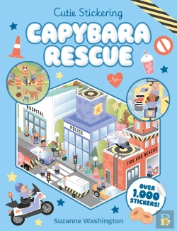 Bertrand.pt - Cutie Stickering #2 Capybara Rescue: The Ultimate Cosy Sticker Book