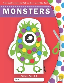 Bertrand.pt - Cutting Practice & Dot Markers Activity Book For Kids Ages 2-5