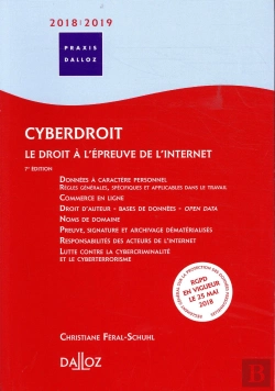 Bertrand.pt - Cyberdroit 2015/2016 ; Le Droit À L'Épreuve De L'Internet  (7e Édition)