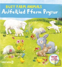 Bertrand.pt - Cyfres Gwthio, Tynnu, Llithro: Anifeiliad Fferm Prysur / Busy Farm Animals