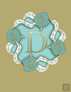 Bertrand.pt - D: 100 Pages 8.5  X 11  Monogram Noteboo