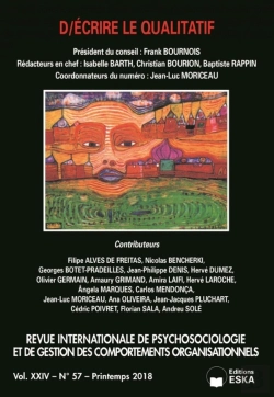 Bertrand.pt - D/Ecrire Le Qualitatif-Rip 57 Vol Xxiv-Printemps 2018 : Revue Internationale De Psychosociologie-Vol Xxiv N°57-Printemps 2018