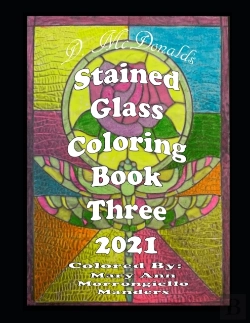 Bertrand.pt - D. Mcdonald'S Stained Glass Coloring Book Three 2021