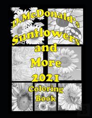 D. Mcdonald'S Sunflowers And More 2021 Coloring Book