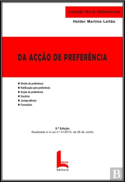 Bertrand.pt - Da Acção de Preferência