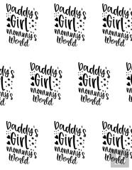 Daddy'S Girl, Mommy'S World Composition Notebook - Large Ruled Notebook - 8.5x11 Lined Notebook (Softcover Journal / Notebook / Diary)