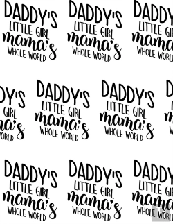 Bertrand.pt - Daddy'S Little Girl, Mama'S Whole World Composition Notebook - Large Ruled Notebook - 8.5x11 Lined Notebook (Softcover Journal / Notebook / Diary)