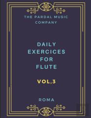 Daily   Exercices  For   Flute    Vol.3