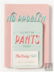 Daily Note Set Of 3 Notebooks