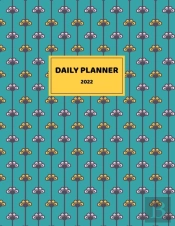 Daily Planner - 12 Months -367 Pages- Daily Agenda, Daily Schedule, Planner Template, Letter Size