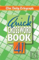 Daily Telegraph Quick Crossword Book 41