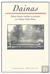 Dainas ; Poemes Mythologiques Lettons