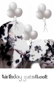 Dalmatian Birthday Guest Book