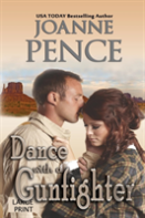 Dance With A Gunfighter (Large Print)