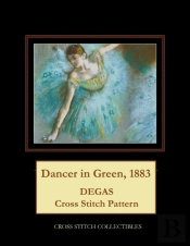 Dancer In Green, 1883: Degas Cross Stitc