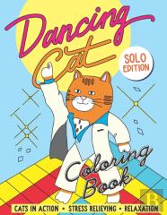 Dancing Cat Coloring Book Solo Edition