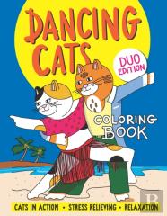 Dancing Cats Coloring Book Duo Edition