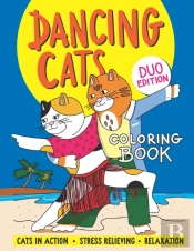 Dancing Cats Coloring Book Duo Edition