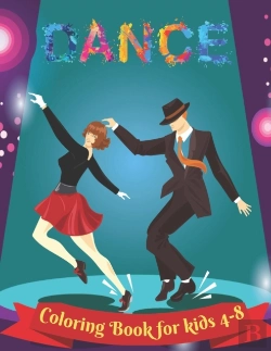 Bertrand.pt - Dancing - Coloring Book For Kids 4-8