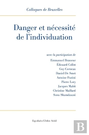Danger Et Nécessité De L'Individuation : Ixème Colloque De Bruxelles