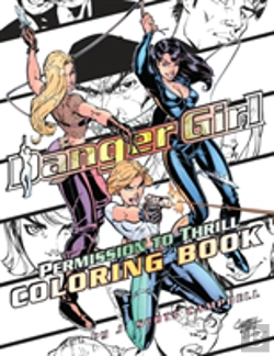 Bertrand.pt - Danger Girl: Permission To Thrill Coloring Book