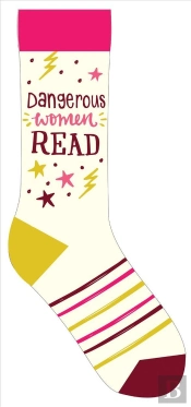 Dangerous Women Read Socks