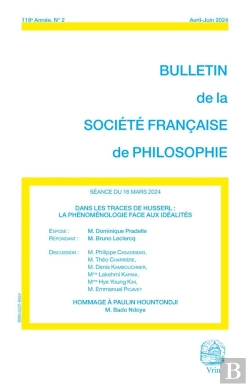 Bertrand.pt - Dans Les Traces De Husserl: La Phénoménologie Face Aux Idéalités