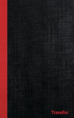 Bertrand.pt - Dans Traveller Casebound Hardcover Notebooks, 6 X 9, Black/Red, 108 Ruled Pages
