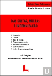 Das Custas, Multas e Indemnização