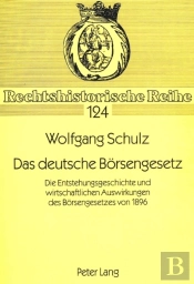 Das Deutsche Boersengesetz