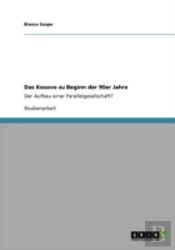 Das Kosovo Zu Beginn Der 90er Jahre