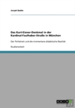 Bertrand.pt - Das Kurt-Eisner-Denkmal In Der Kardinal-Faulhaber-Strae In Munchen