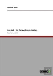 Das Lick - Ein Tor Zur Improvisation