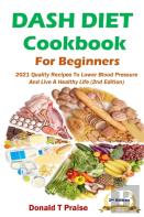 Dash Diet Cookbook For Beginners