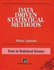 Data Driven Statistical Methods