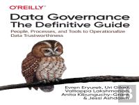 Data Governance: The Definitive Guide