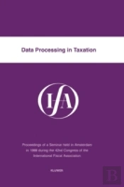 Data Processing In Taxation