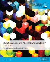 Data Structures And Abstractions With Java, Global Edition